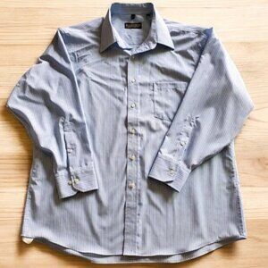 Donald J‎ Trump Signature Collection Dress Shirt Men's Size 17 32/33 Button Up